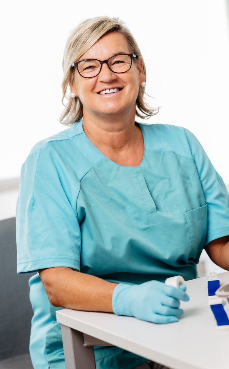 Christine Baumgartner, Pflegekraft Christine Baumgartner, Pflegekraft